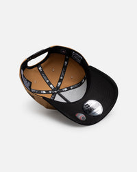 New Era New York Yankees "Wheat Black Suede" 9Forty A-Frame Snapback Beige/Khaki