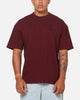 Ed Hardy Sacred Heart T-Shirt Burgundy