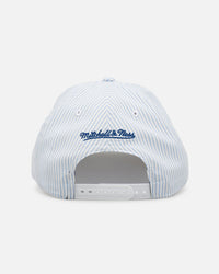 Mitchell & Ness Philadelphia Phillies 'Seersucker' Pro Pinch Snapback Blue/White