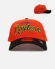 New Era Las Vegas Raiders 'Halloween' 9FORTY A-Frame Snapback Orange/Black