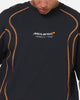 Mitchell & Ness X Mclaren Panel T-Shirt Black/Papaya