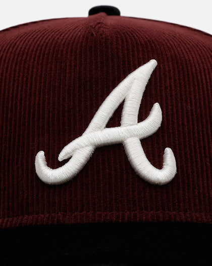 New Era Atlanta Braves 'Certified Lover 2.0' 9FORTY A-Frame Snapback Maroon