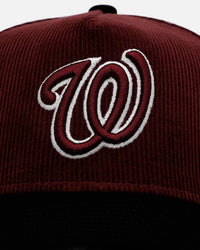 New Era Washington Nationals 'Certified Lover 2.0' 9FORTY A-Frame Snapback Maroon