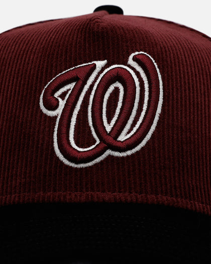 New Era Washington Nationals 'Certified Lover 2.0' 9FORTY A-Frame Snapback Maroon