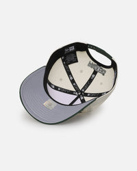 New Era Green Bay Packers 'Super Bowl Logos' 9FORTY A-Frame Snapback Chrome