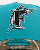 New Era Florida Marlins 'Realtree Visor' 9FORTY A-Frame Snapback Official Team Color
