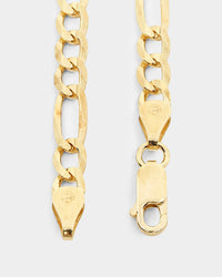 House Of Auric 4.8mm Figaro Chain 18K Gold Vermeil