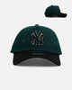 New Era New York Yankees 'Gothic Script Two Tone' 9FORTY A-Frame Snapback Dark Green/Black