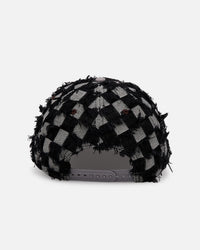 New Era San Diego Padres 'Frayed Checkerboard' 9FORTY A-Frame Snapback Black/Grey
