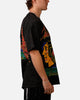 Culture Kings Chicago Blackhawks Vintage T-Shirt Black Acidwash