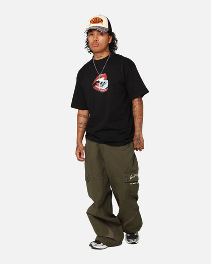 Loiter Cold Lips T-Shirt Black