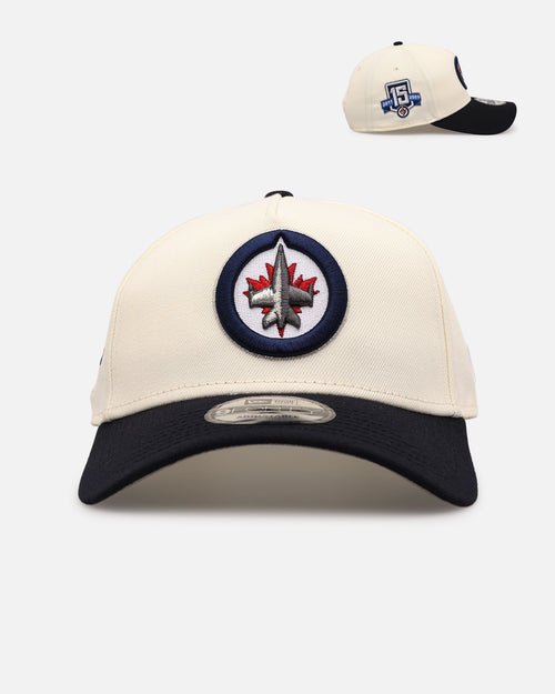 New Era Winnipeg Jets 'Team Color Visor' 9FORTY A-Frame Snapback Chrome/Official Team Color