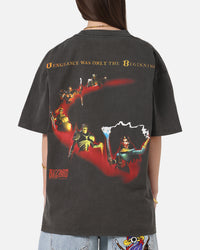 73Studio X Diablo Halloween Heroes Are Born Heavyweight T-Shirt Black Wash