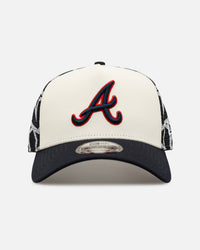 New Era Atlanta Braves 'Fourth Of July' 9FORTY A-Frame Snapback Chrome/Navy