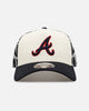 New Era Atlanta Braves 'Fourth Of July' 9FORTY A-Frame Snapback Chrome/Navy