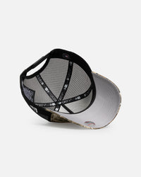 New Era Los Angeles Dodgers 'Upside Down Realtree Logo' 9FORTY A-Frame Trucker Snapback Realtree Edge
