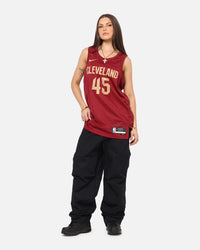 Nike Donovan Mitchell Cleveland Cavaliers #45 Icon Edition 2022/23 Nike Dri-Fit NBA Swingman Jersey Team Red