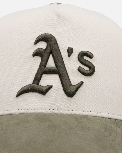 47 Brand Athletics Baseball 'Bottle Green 2.0' 47 Offside Snapback Natural