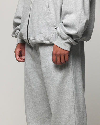 American Thrift Wide Leg Pants Grey Heather