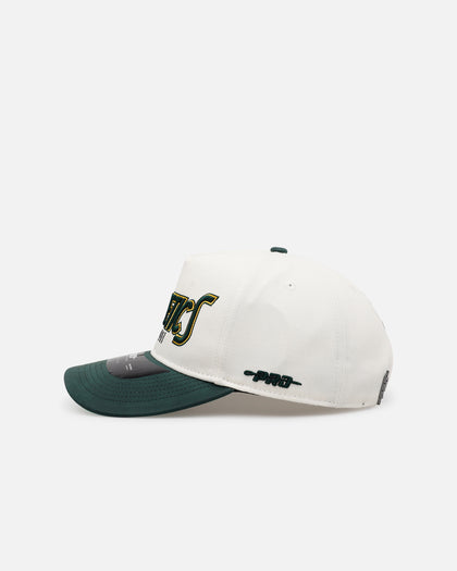 Pro Standard Oakland Athletics 'Paradise' Pro Pinch Strapback Eggshell