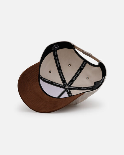 47 Brand Atlanta Braves 'Coconut Cream Pie' Offside DT Snapback Coconut