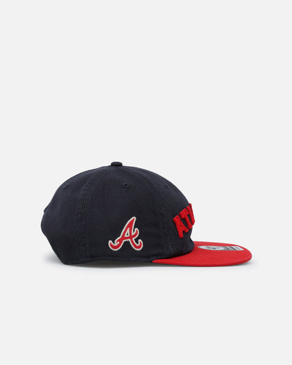 47 Brand Atlanta Braves 'The City Block Collection' Club Legacy '47 Captain Snapback Navy