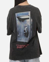 Criminal Damage Londons Calling T-Shirt Washed Grey