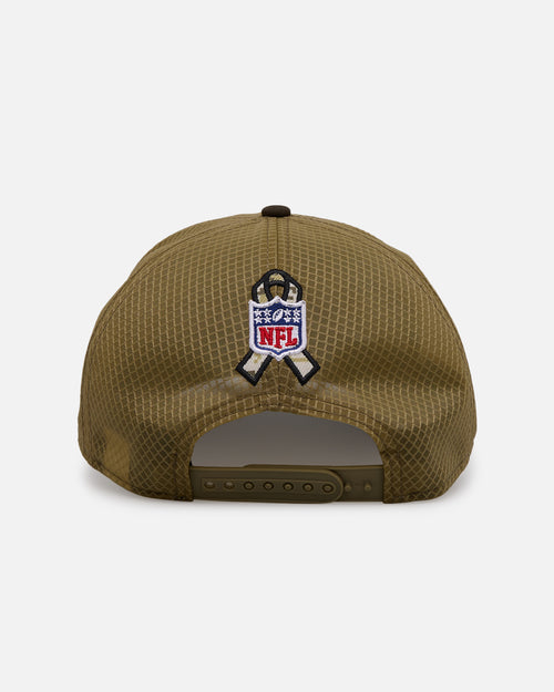 New Era Las Vegas Raiders 'Salute' 9SEVENTY Snapback Olive