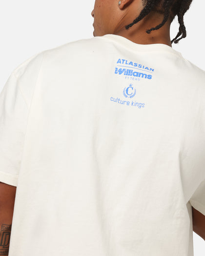 Culture Kings X Atlassian Williams F1 Team Team T-Shirt Off White