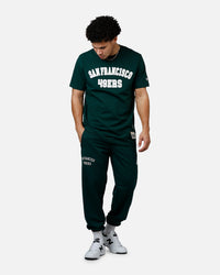 New Era San Francisco 49ers Logo Select Sweat Pants Dark Green