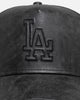 New Era Los Angeles Dodgers 'Tonal Cracked Leather' 9FORTY A-Frame Snapback Black