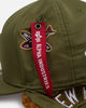 New Era X Alpha Industries New York Yankees 59FITY Dog Ear Fitted Olive