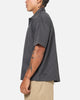 Saint Morta Valhala Pinstripe Button Up Shirt Black/White