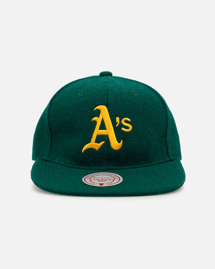 Mitchell & Ness Oakland Athletics 'Vintage Baseball' Vintage Fit Strapback Green