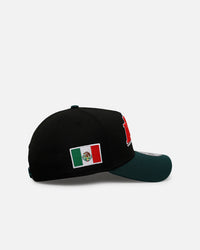 New Era Los Angeles Lakers 'Mexican Independence Day 2.0' 9FORTY A-Frame Snapback Black/Green