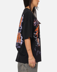 73Studio X Naruto Shippuden Paths Of Pain Vintage T-Shirt Black Acidwash