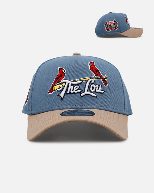 New Era St. Louis Cardinals 'Easy Breezy' 9FORTY A-Frame Snapback Blue/Tan