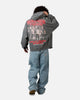 73Studio X Stranger Things Hawkins Heroes Hoodie Washed Charcoal