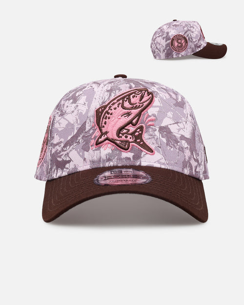 New Era Spokane Indians 'Pink Tree Camo' 9FORTY A-Frame Snapback Pink