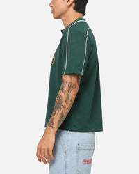 Carre Carré X Coca Cola Club Crest Polo Shirt Dark Green