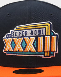 New Era Denver Broncos '1999 Super Bowl' 59FIFTY Fitted Dark Blue
