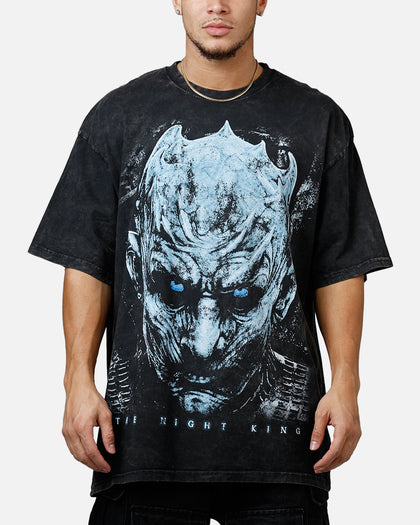 73Studio X Game Of Thrones Night Kings Vintage T-Shirt Black Acidwash