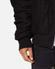 MNML Crochet Bomber Jacket Black