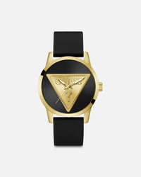 Guess Mainline Women's Badge Watch Black/Gold
