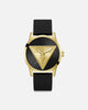 Guess Mainline Women's Badge Watch Black/Gold