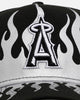New Era Los Angeles Angels 'Metallic Flames' 9FORTY A-Frame Snapback Black/Silver