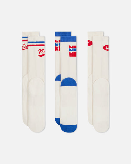 Nike Everyday Plus Crew Socks (3 Pair) Multi