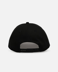 New Era Atlanta Braves 'Ornate Rose' 9FORTY A-Frame Snapback Black/White
