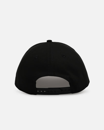 New Era Atlanta Braves 'Ornate Rose' 9FORTY A-Frame Snapback Black/White