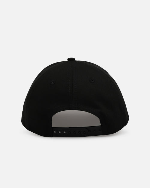 New Era Atlanta Braves 'Ornate Rose' 9FORTY A-Frame Snapback Black/White